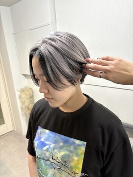 シェイロ(Cielro) 【ホワイトシルバー/ブラックデザイン】SAKI