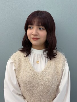 ケシキ(keshiki) 【ピンクブラウン】暖色カラー/秋カラー/20代/新百合ヶ丘