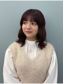 【ピンクブラウン】暖色カラー/秋カラー/20代/新百合ヶ丘