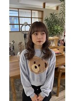 アトリエイトワ(atelier ittowa)&nbsp;黒髪／クラゲヘアー／オリーブグレー／小顔／ココアベージュ