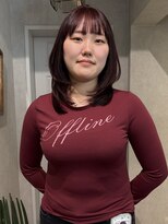 ゼスト クレス(ZEST Cres)&nbsp;【立川CRES佐藤】ミディアムレイヤーカット