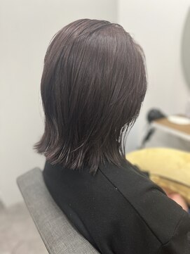 テーラヘアー 板橋店(TELA HAIR) ミディアムレイヤー×ラベンダーブラウン♪