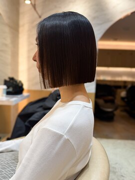 ロンドクレール 川崎(Lond clair) 【北澤華】ブリーチなし/髪質改善/ピンクベージュ/前髪/川崎