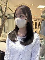 プランタン フォー ヘアー(printemps FOR HAIR) __レイヤーカット__ローレイヤー__ワインレッド__