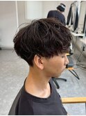 宇都宮メンズカットメンズパーマ波巻きスパイラルパーマツイスパ