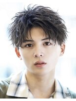 アストラ(ASTRA)&nbsp;MEN’S HAIR/波巻きツイストスパイラル/リバースセンターパート