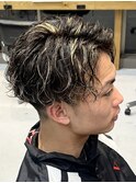 調布メンズパーマツイストスパイラルパーマ波巻きパーマツイスパ