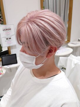 ロンドネートゥル 新潟(Lond naitre) メンズオブホワイトオブピンクオブベージュ