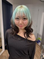 カシェル トウキョウ(Cashel Tokyo)&nbsp;ルーツカラー　デザインカラー　ミントカラー