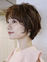 アビー(ABBEY) ショートパーマショートカットショートボブレイヤーパーマボブ