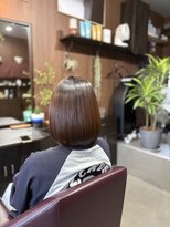 アオイ(Aoi)&nbsp;まとまるボブ×髪質改善カラー♪ツヤツヤの艶髪に