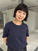 キルトプラスリム(Qilt+LIM)&nbsp;Aラインシルエットのボブスタイル◎
