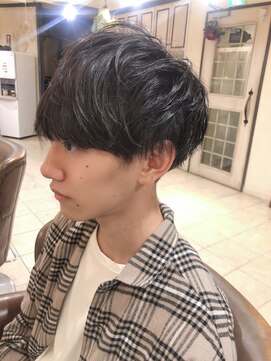 キャンバス バイ ネオリーブ 横浜西口(Canvas by neo.) 横浜★メンズミディアムパーマ