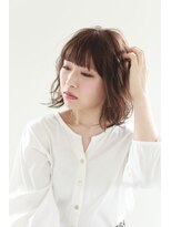 ヘアーアンドメイク エクリ 不動前店(Hair&Make equri)&nbsp;モテゆるふわボブ