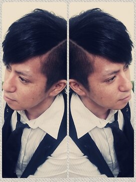 ヘアースペース 練馬店(hair space COCO) バリカン☆ラインでしまりあるアシメ