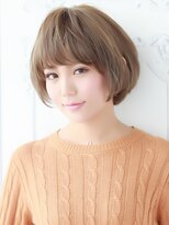 アイル(I'll) ナチュラルボブ前髪ありイメチェン20代30代40代50代ショートボブ