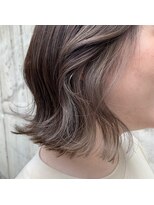 シェノン 西梅田(CHAINON)&nbsp;ペールベージュ、デザインカラー、似合わせカット＊＊