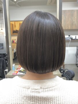 ベルクープス 天王寺店(Belle Coupes) 【ベルクープス天王寺】三島直子　丸みボブ