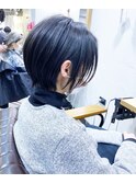 【mag.ginza佐藤聖】アイスグレー×クールショート
