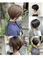 グリームス ヘアデザイン(GLEAMS Hair Design)&nbsp;輪郭、首の長さ、頭の形、耳の位置ショートに重要なポイントです