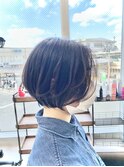 短すぎない黒髪ショートボブ【Ash大泉学園 横山】