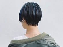 ヘルベチカ・ヘア(Helvetica hair)の雰囲気（デザインカラーも提案します！ぜひご相談くださいね。）