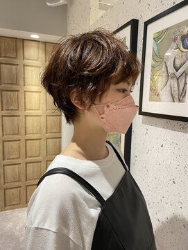 ムーン ティコブラーエ(moon tico brae) 6月パーマ【似合わせカット/くびれヘア/アースカラー】