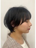 大人ショート黒髪