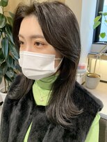 20代30代モテ髪似合わせおくれ毛顔まわりカット