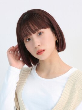 トニーアンドガイ 原宿店(TONI & GUY) 大人ボブ/20代30代40代/グレーベージュ前髪ありマチルダボブ