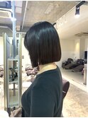ワンレングスボブ
