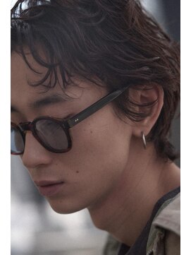 キュー(Cue_) 骨格補正ウルフ＋メンズパーマ