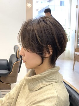 トト 船橋店(toto.) 黒髪/グレーベージュ/レイヤーロング/前髪パーマ[西船橋/津田沼]