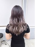 イメチェンハッシュカットフルバング似合わせレッドブラウン