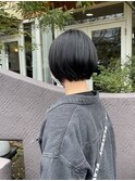 《TOPHAIR 玉島店/ もも》丸みショートボブ