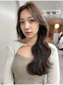 天神美容室×韓国ヘア×顔周りカット