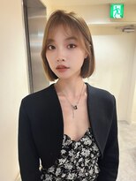 シア(sia)&nbsp;シースルーレイヤーボブ/心斎橋