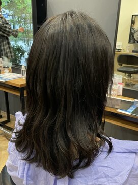 アルター(aL ter) 【ロングレイヤー×トリートメント】デザインカラー/鎌取/林愛華