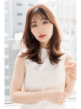 エレノア 自由が丘ANNEX(Eleanor) くびれミディ/シアーカラー/サイドバング/自由が丘駅