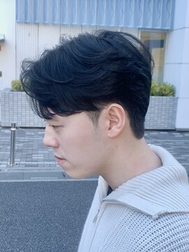 オーガニック アトリエ 大宮(organic+atelier) 韓国風センターパート/毛流れヘア/マッシュ