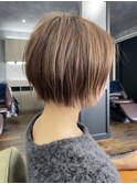 外ハネミニボブ