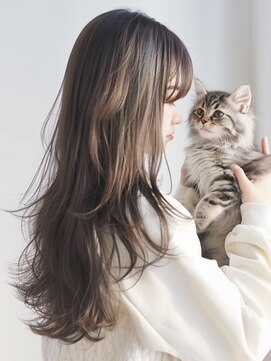 アルトリスト(Altruist Aging×HAIR&SPA) ★暗めカラーグランマッシュフェイスフレーミングデザインカラー