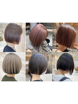 【最旬♪小顔ショート】人気のミニボブ＆トレンドのハンサムショートで大胆スタイルチェンジもおまかせ☆