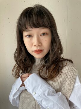 リガナッツ 王子店(Riganuts) ミディアムパーマ