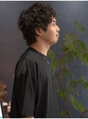 メンズショートパーマ