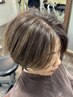 【店長指名】骨格診断カット+白髪ぼかしカラー＋髪質改善ケア16830→11000