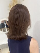 カシェ マエノヘタ(Cashe'e MAENOHETA)&nbsp;カーキベージュ/ラテカラー／ミディアムヘア／ミディアム