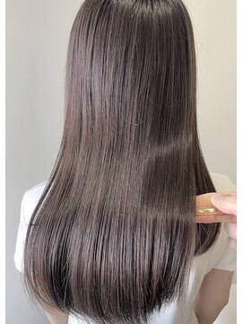 シェリエ(Chal Lier) 髪質改善カラー/ブリーチ無しワンカラー/マロンブラウン