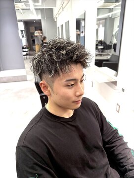 パーク バイ クリーム 大宮(PARK by CREAM) 【メンズ】ツイストスパイラルパーマ　ハイライト