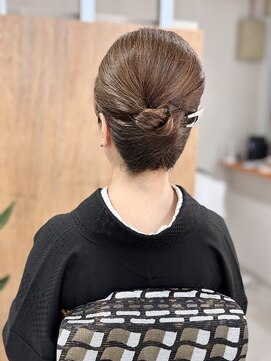 被せアップスタイル